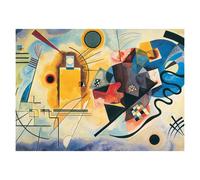 EUROGRAPHICS Puzzle Jaune, rouge, bleu 1000 pièces