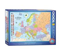 Eurographics Map Of Europe Puzzle (1000 Piece)