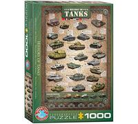 Eurographics - Puzzle l’Histoire des Tanks (1 000 pièces)