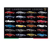 EUROGRAPHICS Puzzle Lamborghini Legend 1000 pièces