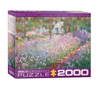 EUROGRAPHICS Puzzle Le jardin de Monet 2000 pièces