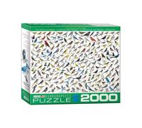 EUROGRAPHICS Puzzle Le monde des oiseaux 2000 pièces