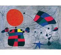 Joan Miro - Le Sourire Aux Ailes Flamboyantes - Puzzle 1000 Pièces