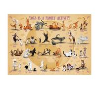 EUROGRAPHICS Puzzle Le yoga est une activité familiale XL 500 pièces