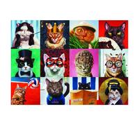 EUROGRAPHICS Puzzle Les chats drôles 1000 pièces