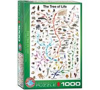 EuroGraphics- Evolution The Tree of Life Charles Darwin Puzzle, EUROPZ-0282, Multicolore, 48 x 68 cm
