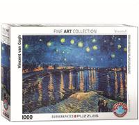 EUROGRAPHICS Puzzle Nuit étoilée au-dessus du Rhône 1000 pièces