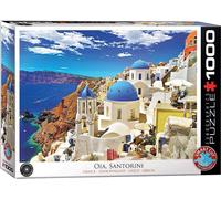 EUROGRAPHICS Puzzle Oia, Santorin, Grèce 1000 pièces