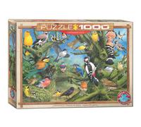 EUROGRAPHICS Puzzle Oiseaux dans le jardin 1000 pièces