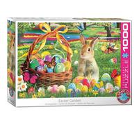 Eurographics Puzzle Ostergarten, Osterhase, Osterfest, 1000 Teile, 68 x 48 cm, 6000-5773