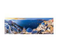 EUROGRAPHICS Puzzle panoramique Santorin, Grèce 1000 pièces