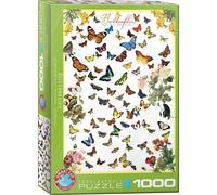 EUROGRAPHICS Puzzle Papillons 1000 pièces