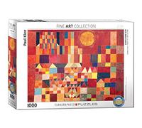 Eurographics Puzzle Paul Klee Castle and Sun – 1000 pièces, multicolore