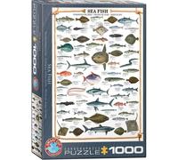 EUROGRAPHICS Puzzle Poisson de mer 1000 pièces