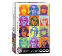 EUROGRAPHICS Puzzle Portraits en couleur de John Lennon 1000 pièces
