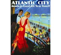 EUROGRAPHICS Puzzle Poster : Atlantic City 1000 pièces