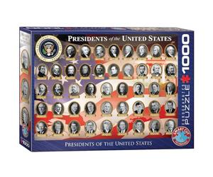 EuroGraphics Puzzle président américain (1000 pièces)