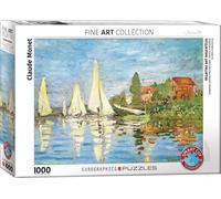 Eurographics Puzzle Regatten in Argenteuil - Monet, 1000 Teile, 6000-6040