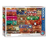 Eurographics Puzzle Reisekoffer, Koffer, 1000 Teile, 68 x 48 cm, 6000-5468