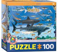 EurographicsPuzzles - Requins - puzzle - 100 pièces
