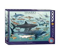 Puzzle Eurographics - Requins, 1000 Pièces