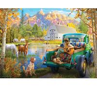Eurographics Puzzle Singender See, Landschaft - Angelo Bonito, 1000 Teile, 6000-6012