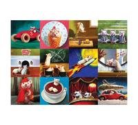 EUROGRAPHICS Puzzle Souris amusantes 1000 pièces