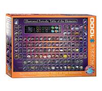 Eurographics - Puzzle - Tableau périodique des éléments illustré (1000 pièces)