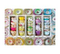 EUROGRAPHICS Puzzle Tasses de thé colorées 1000 pièces