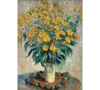 Jérusalem Artichaut Fleurs Par Monet 1000 Pièce Puzzle 680mm x 480mm ( Pz )