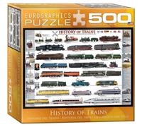 EUROGRAPHICS Puzzle Train Histoire XL 500 pièces