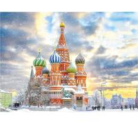EUROGRAPHICS Puzzle Vasil le Temple Béni, Moscou 1000 pièces