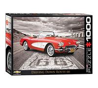 Eurographics Puzzle Voiture Classique Corvette 1957 (1000 pièces)