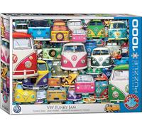 EUROGRAPHICS Puzzle Volkswagen Bus : Funky Jam 1000 pièces