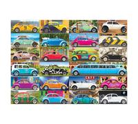 EUROGRAPHICS Puzzle Volkswagen Coccinelle : Coccinelle en mouvement 1000 pièces