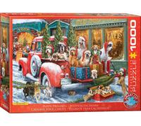 Eurographics Puzzle Welpengeschenke - Marcello Corti, 1000 Teile, 6000-5993