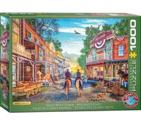 Eurographics Puzzle Wildweststadt - Dominic Davison, 1000 Teile, 6000-6028