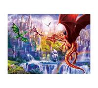 Puzzle Eurographics - Royaume du Dragon, 500 pièces XXL multicolore G