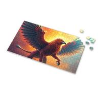 Eurographics Puzzles 1000 pièces Une créature mythique majestueuse avec des ailes écartées. Puzzle d'images pour adultes, cadeaux de Pâques pour tout-petits (1 000 pièces)