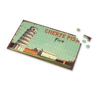 Eurographics Puzzles 1000 pièces Visit Pisa, See The Famous Leaning Tower ! Puzzle d'images pour adultes Cadeaux de Pâques pour tout-petits (300 pièces)