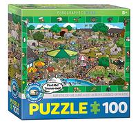 Eurographics Spot et de trouver Un Jour dans Le Zoo Mo Puzzle (100 pièces)