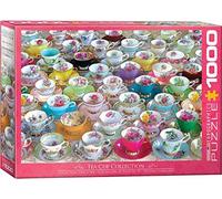 EuroGraphics Tea Cups 1000-Piece Puzzle (1000 Piece)