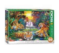 EUROGRAPHICS Tiger Paradise Puzzle XL 500 pièces