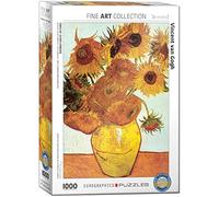 Eurographics Twelve Sunflowers By Van Gogh 1000-Piece Puzzle