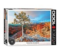 EuroGraphics Puzzle – Lever de soleil d'hiver – 48 x 68 cm – Divers