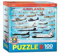 EuroGraphics Puzzle Airplanes 100 pièces