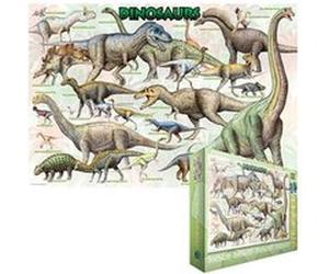 EurographicsPuzzles - Dinosaures - Période du crétacée - puzzle - 100 pièces G