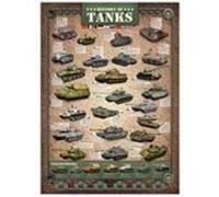 EurographicsPuzzles - History of Tanks - puzzle - 1000 pièces multicolore G