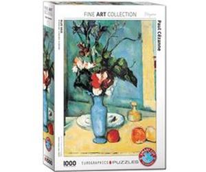 EurographicsPuzzles - Le Vase bleu - détail - puzzle - 1000 pièces Bleu G