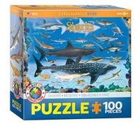 EurographicsPuzzles - Requins - puzzle - 100 pièces G